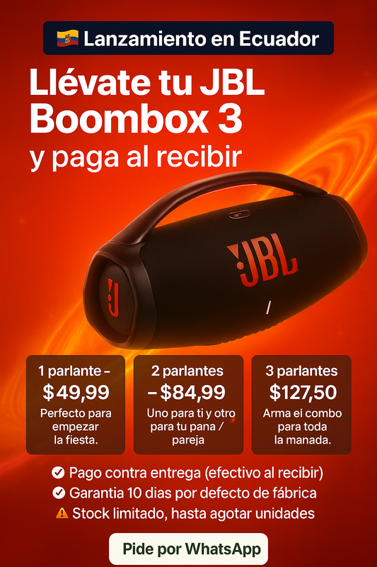 Bocina tipo JBL Boombox 3